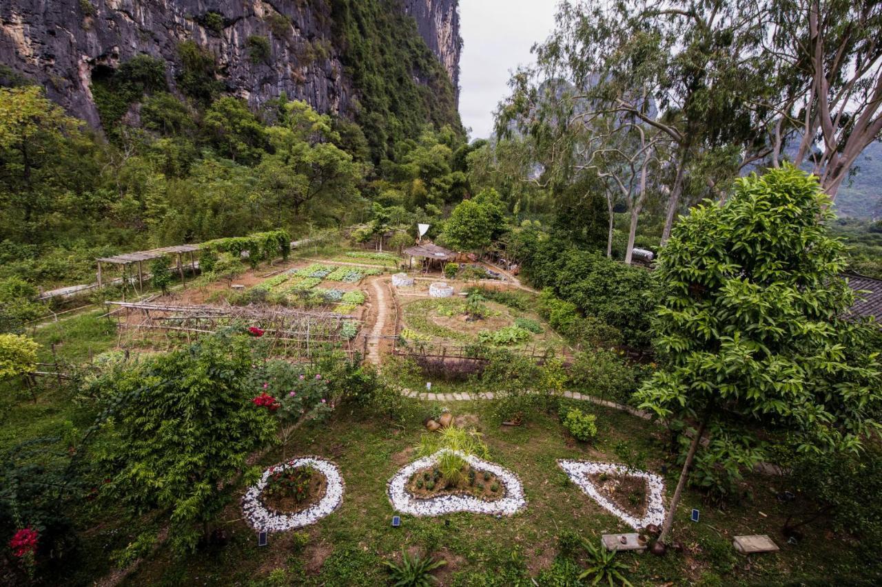 Nirvana Organic Farm Inn Yangshuo Eksteriør billede